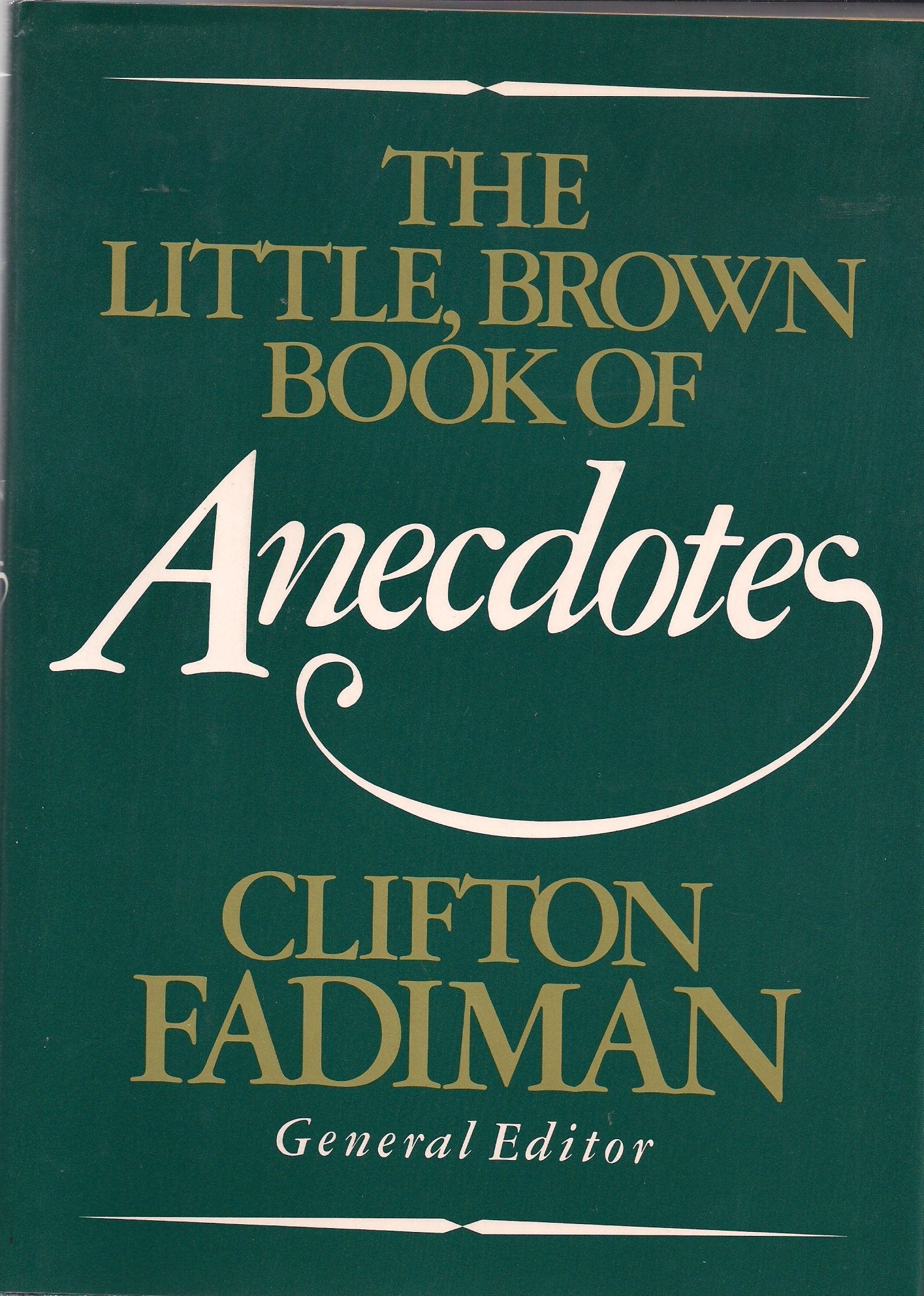 The Little, Brown Book of Anecdotes used book depot