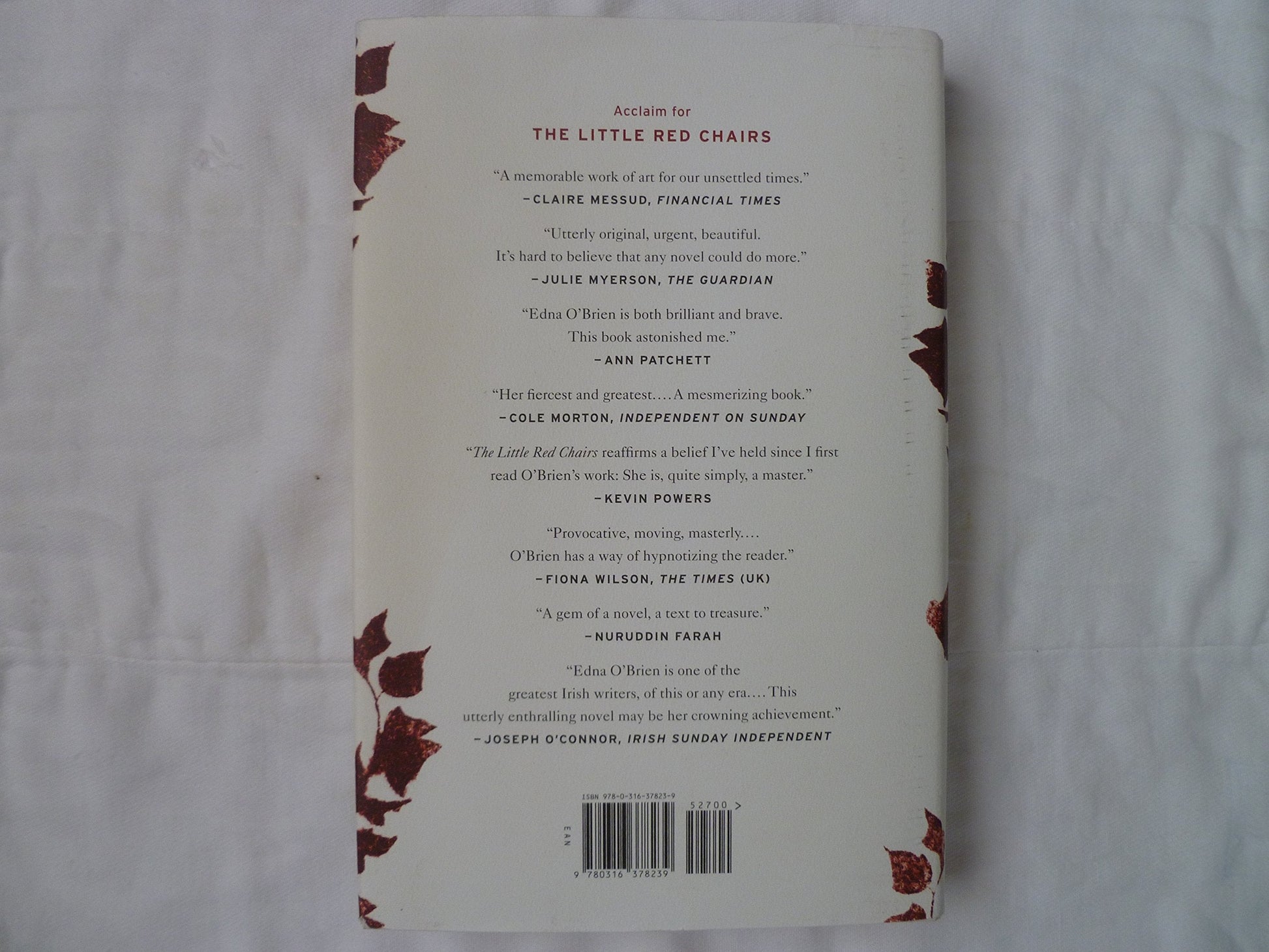 The Little Red Chairs used book depot