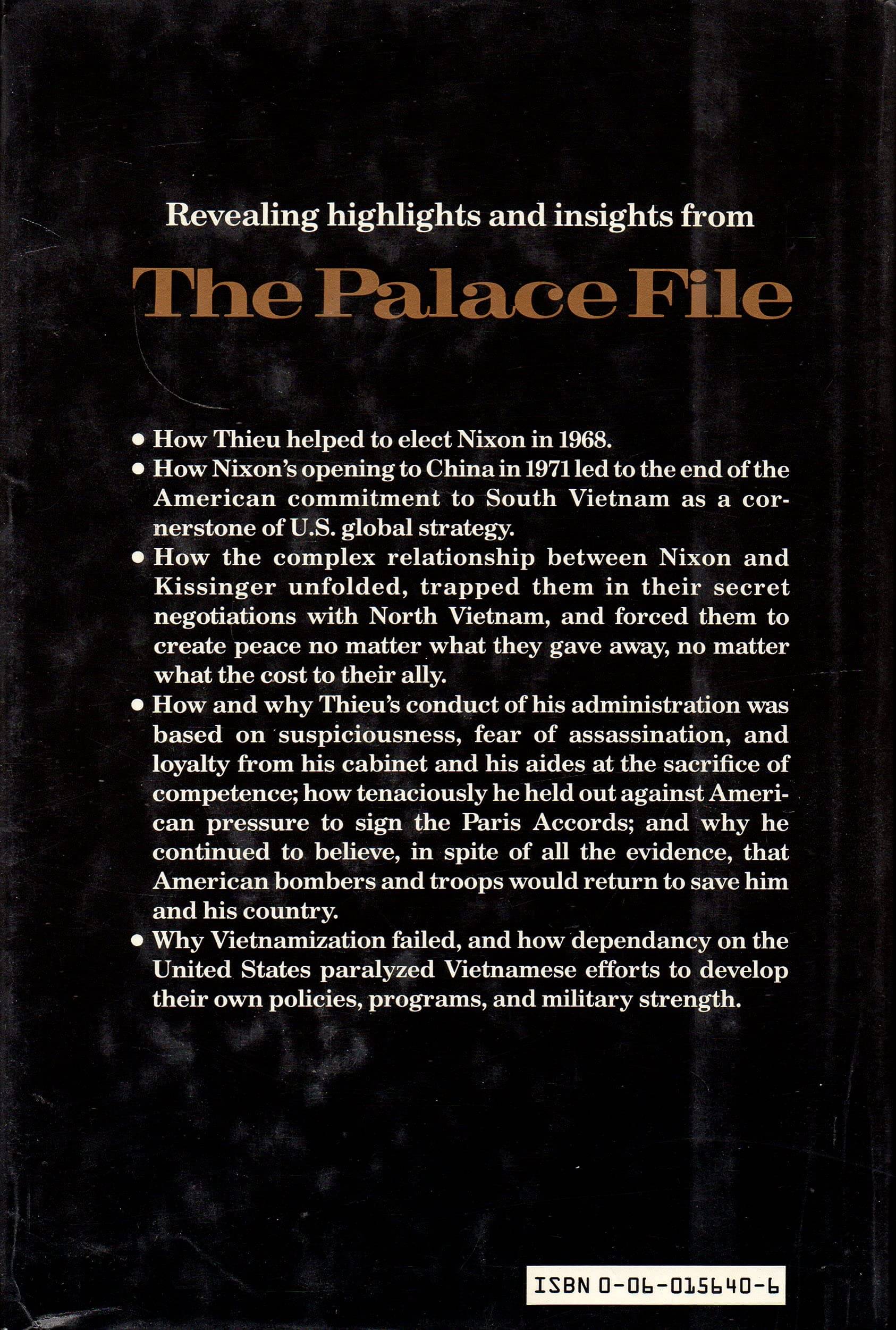 The Palace File used book depot