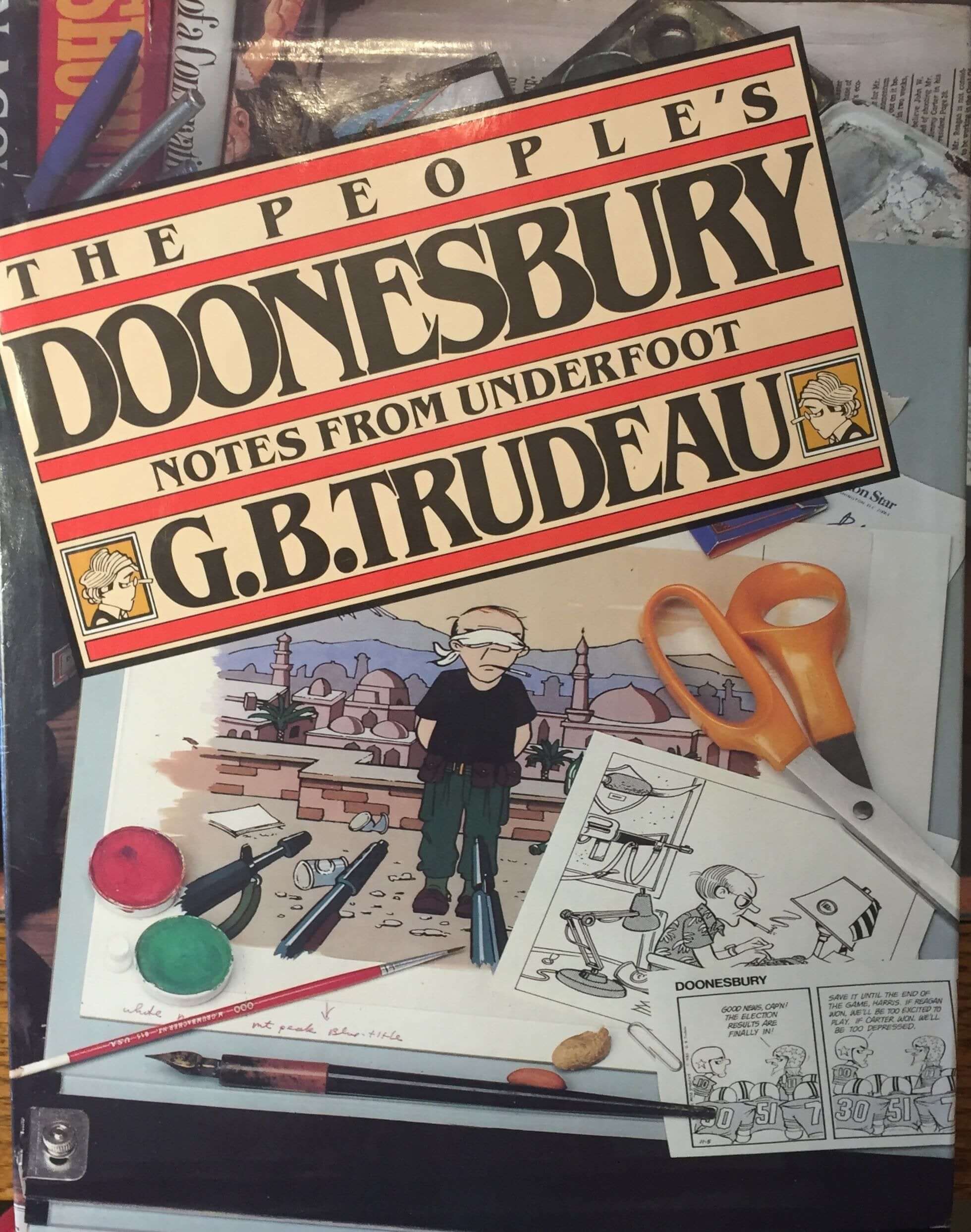 The People's Doonesbury: Notes from Underfoot used book depot
