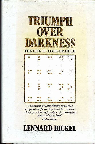 Triumph Over Darkness: The Life of Louis Braille used book depot