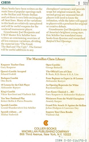 Unorthodox Openings (Macmillan Chess Library) used book depot