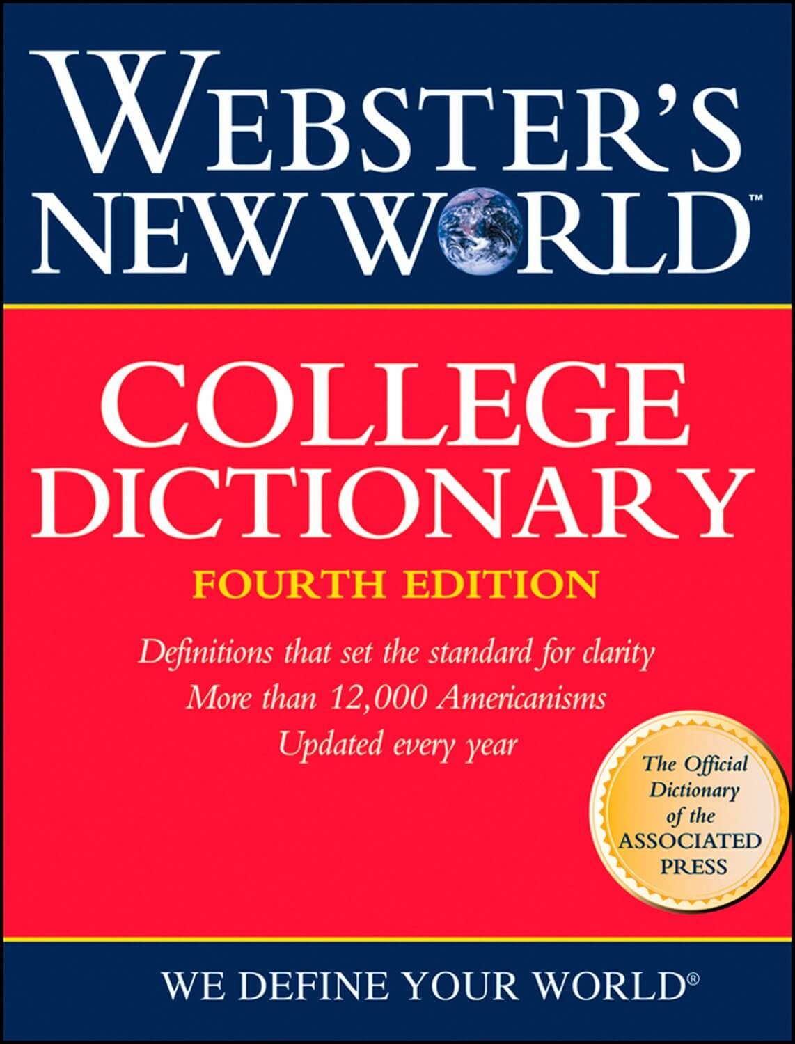 Webster's New World College Dictionary, Indexed Fourth Edition used book depot