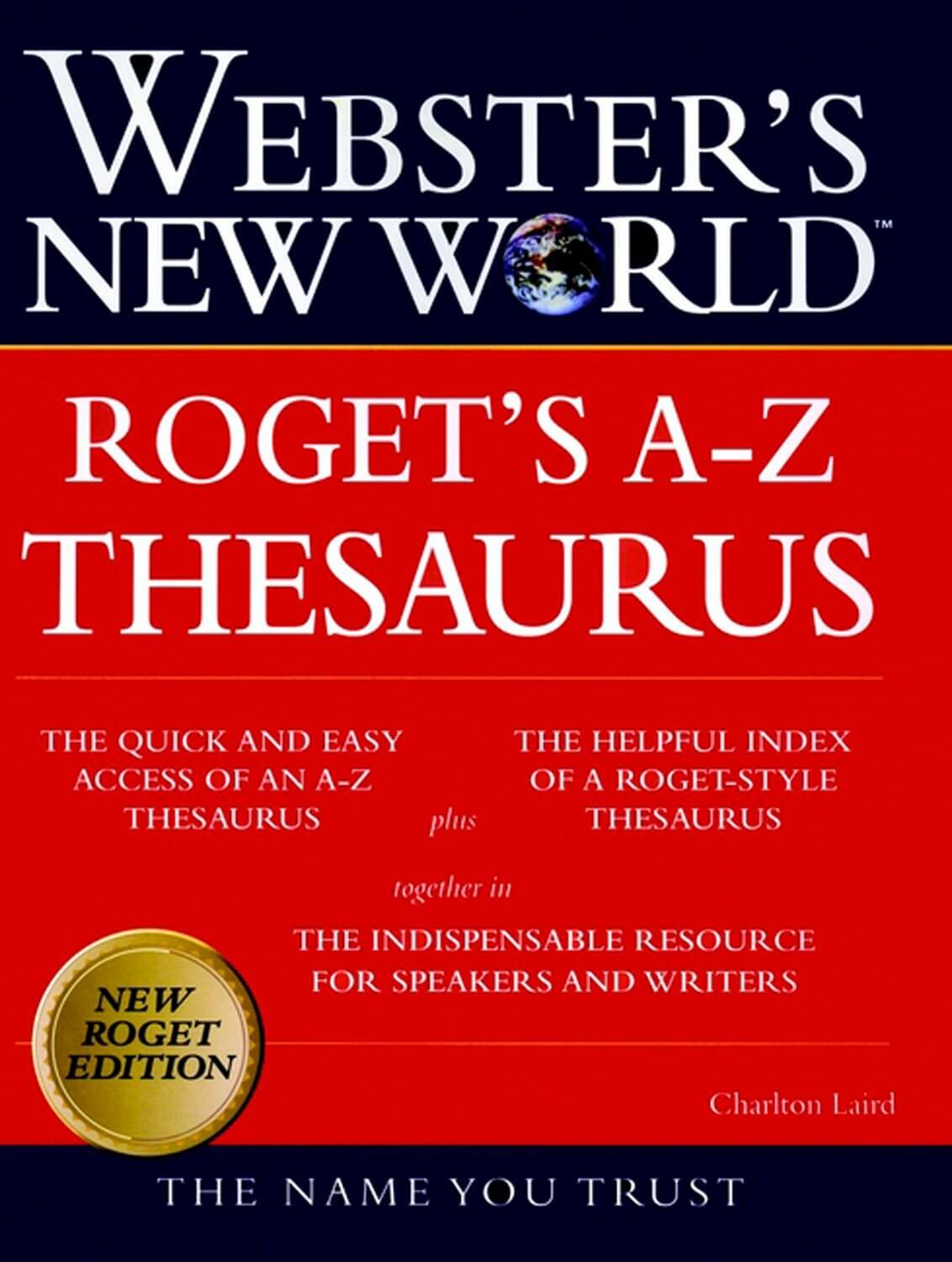 Webster's New World Thesaurus used book depot