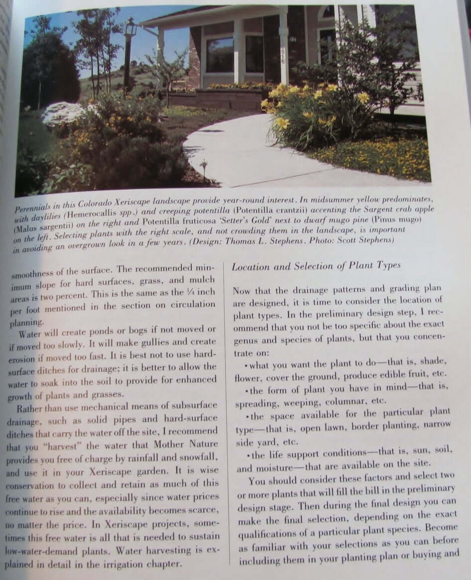 Xeriscape Gardening: Water Conservation for the American Landscape used book depot